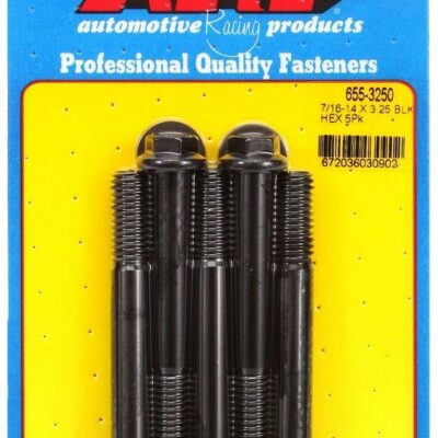 7/16-14 x 3.250 6pt Bolt Kit (5pk)
