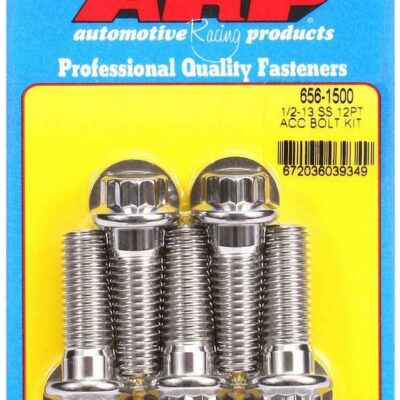 S/S Bolt Kit - 12pt. (5) 1/2-13 x 1.500