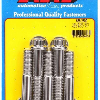 S/S Bolt Kit - 12pt. (5) 1/2-13 x 2.500