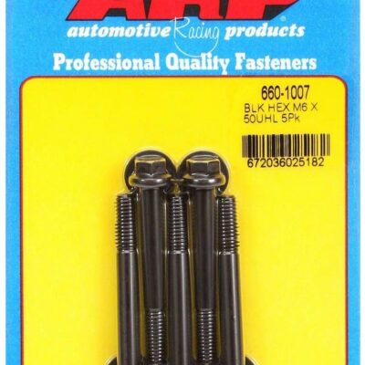M6 x 1.00 x 50 6pt Bolt Kit - 5pk