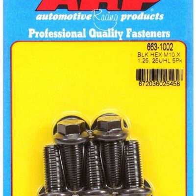 Bolt Kit - 6pt 5pk 10mm x 1.25 x 25mm