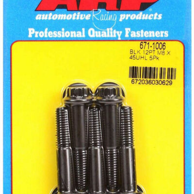 Bolt Kit - 12pt. (5) 8mm x 1.25 x 45mm