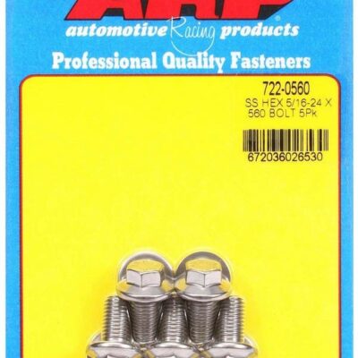S/S Bolt Kit - 6pt. (5) 5/16-24 x .560