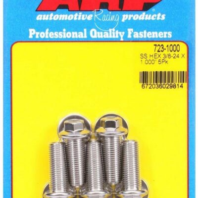S/S Bolt Kit - 6pt. (5) 3/8-24 x 1.000