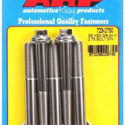 S/S Bolt Kit - 6pt. (5) 3/8-24 x 2.750