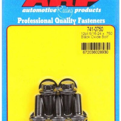 Bolt Kit - 12pt. (5) 5/16-24 x .750