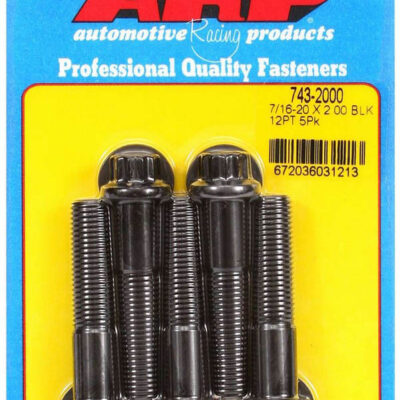 7/16-20 x 2.000 12pt Bolt Kit 5pk