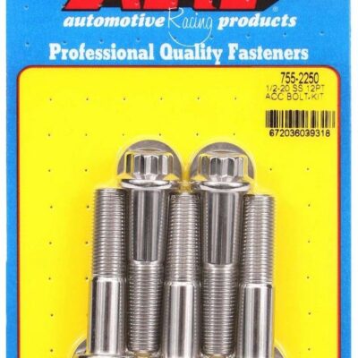 S/S Bolt Kit - 12pt. (5) 1/2-20 x 2.250