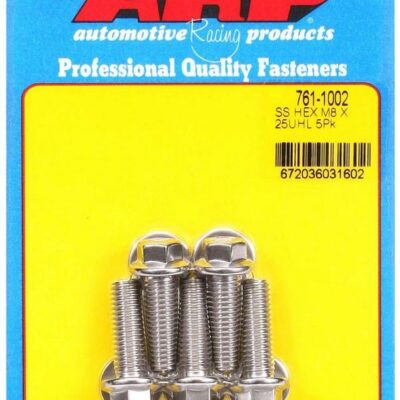 S/S Bolt Kit - 6pt. (5) 8mm x 1.25 x 25