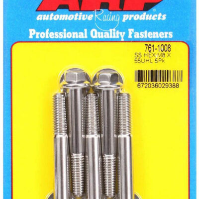 Bolt Kit - SS 6pt 5pk 8mm x 1.25 x 55mm