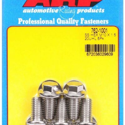 S/S Bolt Kit - 6pt. (5) 10mm x 1.5 x 20mm