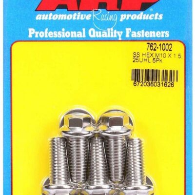 S/S Bolt Kit - 6pt. (5) 10mm x 1.5 x 25mm