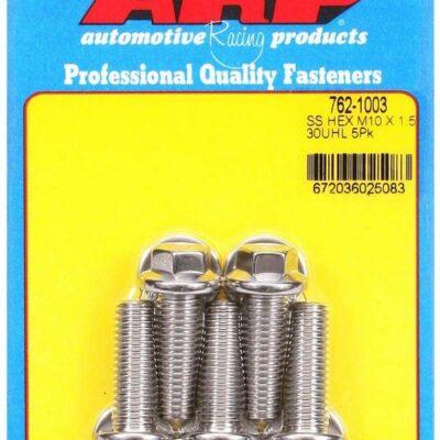 S/S Bolt Kit - 6pt. (5) 10mm x 1.5 x 30mm