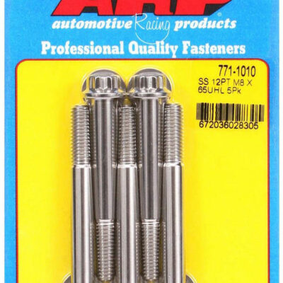 S/S Bolt Kit - 12pt. (5) 8mm x 1.25 x 65mm