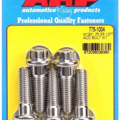 S/S Bolt Kit - 12pt. (5) 12mm x 1.75 x 40mm