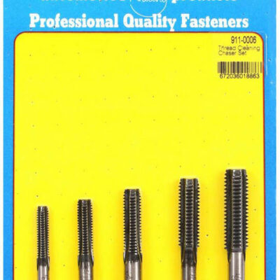 Thread Cleaning Tap Set 5pc.
