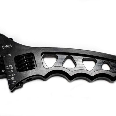 3-12AN Adjustable Wrench Black Aluminum