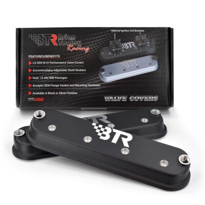 Valve Cover Assembly Black w/o Coil Mounts