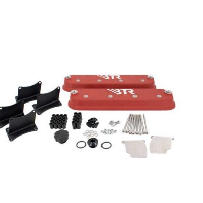 Valve Covers w/Coil Mounts - Red