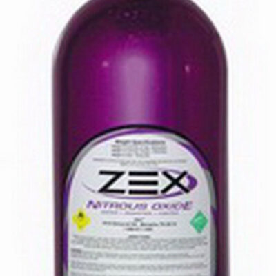 10lb. Nitrous Bottle w/ Valve - Purple