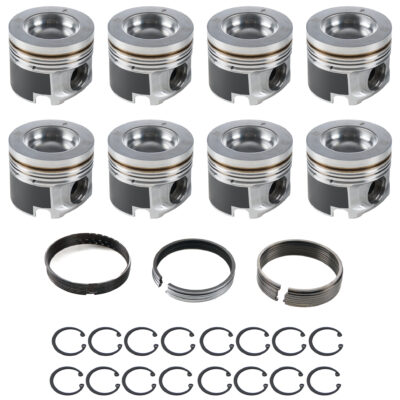 Duramax PowerPak Piston Set 4.055 Bore 6.6L LP5