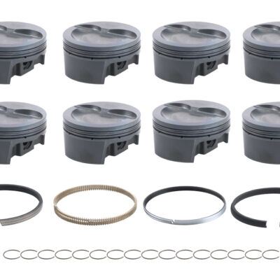 SBF PowerPak Piston Set Inv. Dome 4.155 Bore