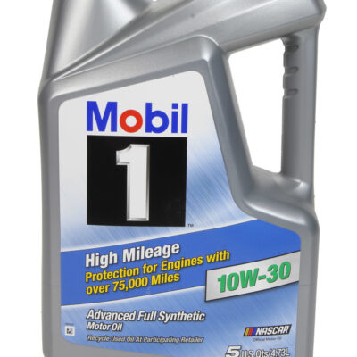 10w30 High Mileage Oil 5 Qt Bottle